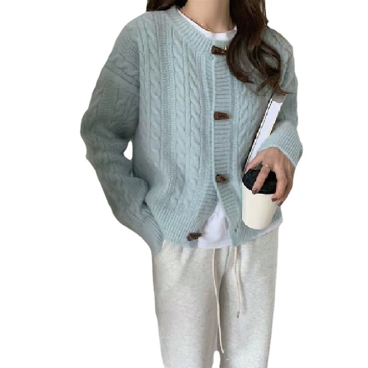 Ladies cozy knit cardigan Lune London