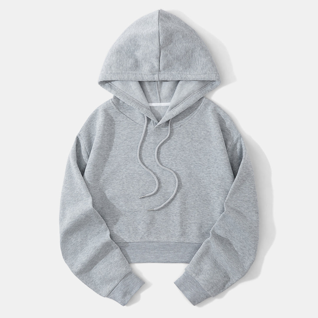 Lune London Casual Cropped Hoodie for Women