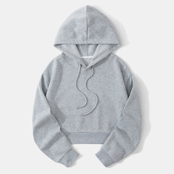 Lune London Casual Cropped Hoodie for Women