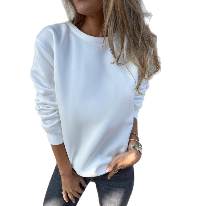 Casual pullover for women with round neck and relaxed fit Lune London