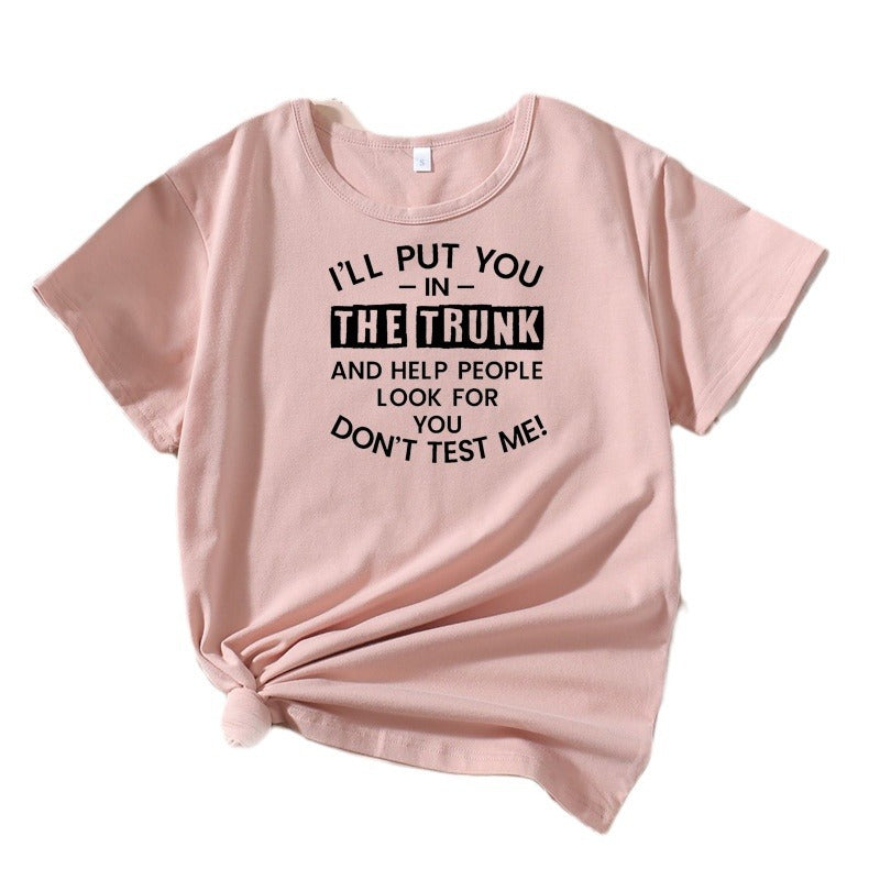 Ladies Casual Graphic T-shirt Lune London