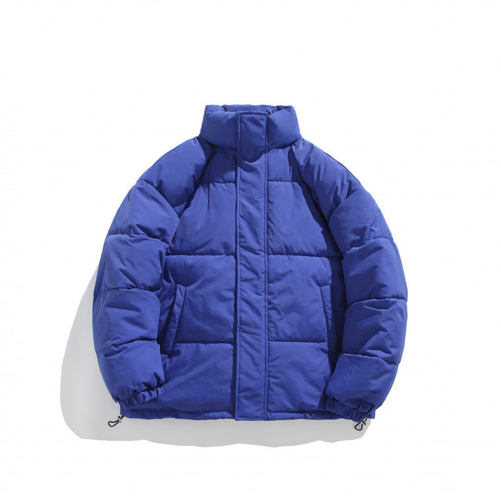 Ladies quilted winter jacket with high collar Lune London