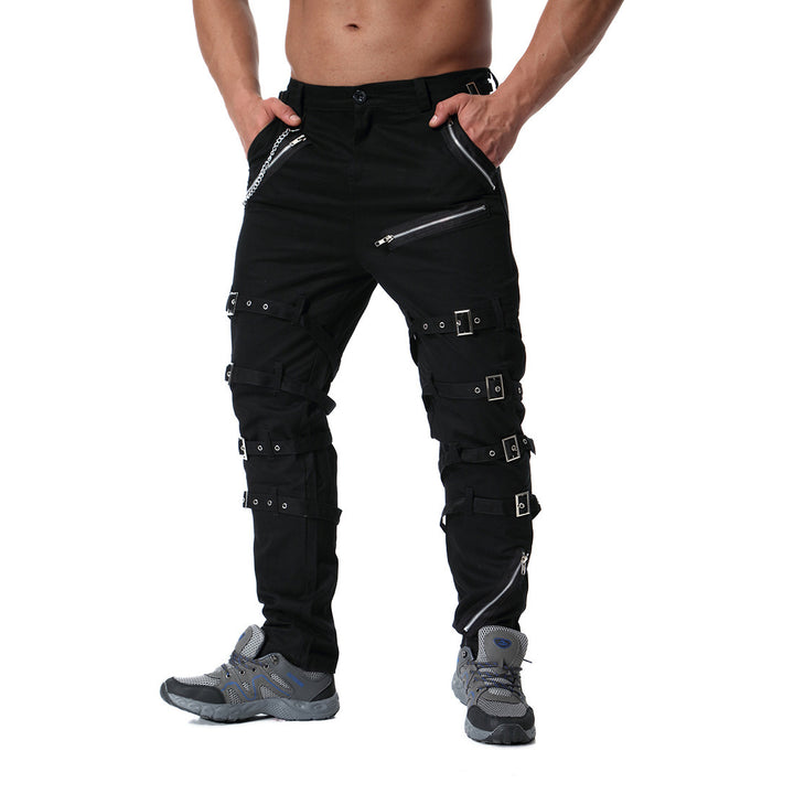 Men's cargo pants with a versatile cut and stylish hooks Lune London