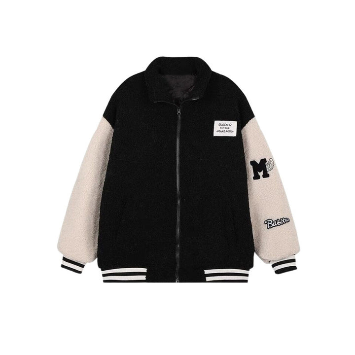 Women's fleece jacket with high collar Chic & Stil
