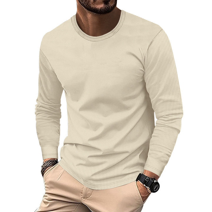 Men's long sleeve shirt with structured design Lune London