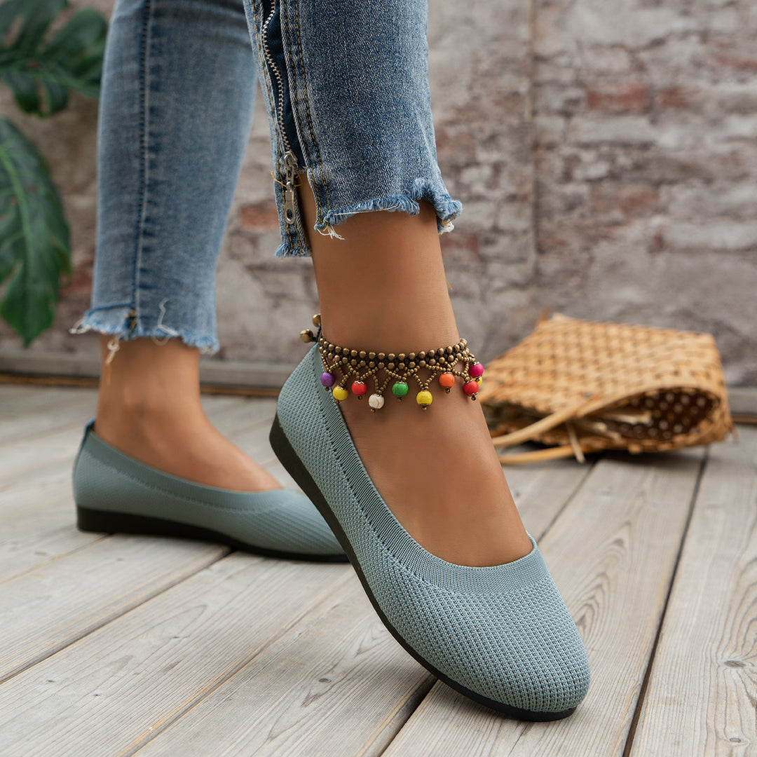 Elegant and comfortable ballerinas for ladies with breathable upper Lune London