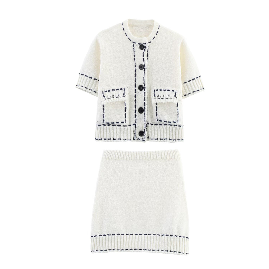 Lune London Elegant knitted skirt for women