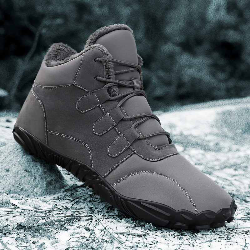 Winter hiking boots for women with warm inner lining and anti-slip sole Lune London