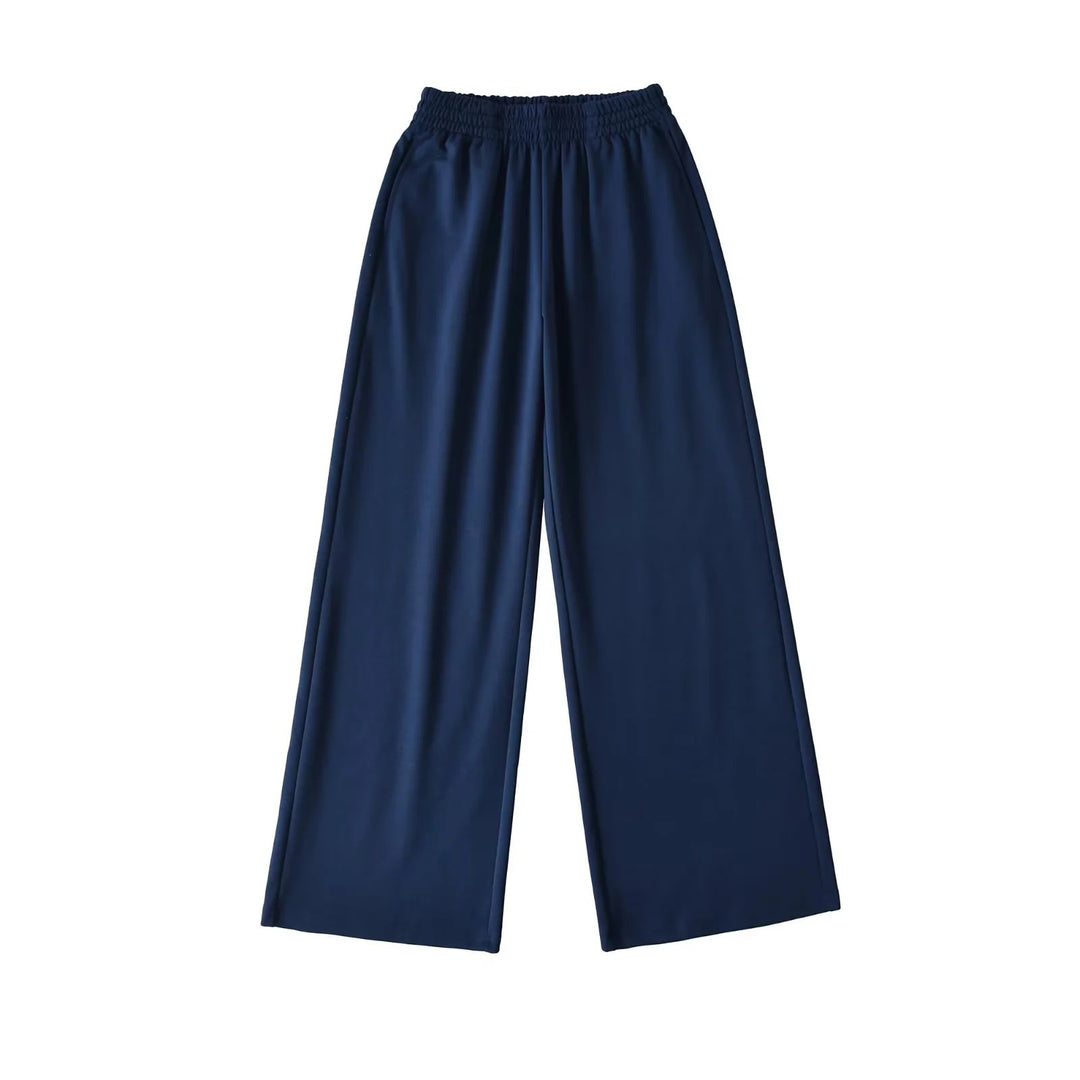 Comfortable wide trousers for women in beautiful viscose blend Lune London