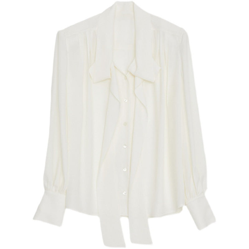 Blouse élégante pour femmes avec lien et détails modernes Chic & Stil