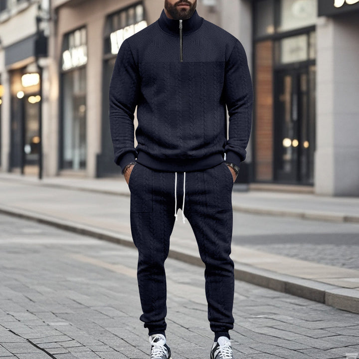 Men's Chic and Stylish Knit Suit