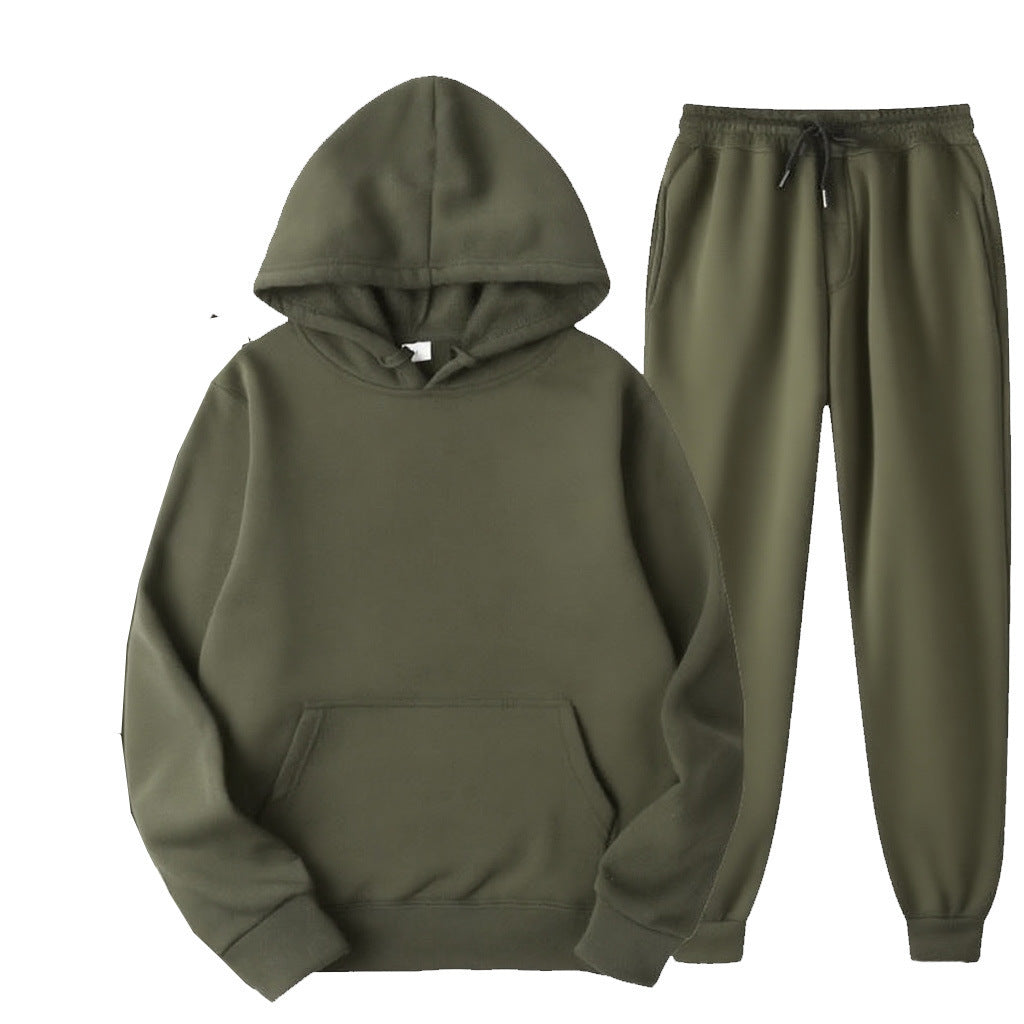 Women's hooded tracksuit set with elastic waist and handy side pockets Lune London