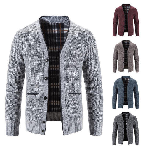 Men's knit jacket with modern design and classic fit Lune London