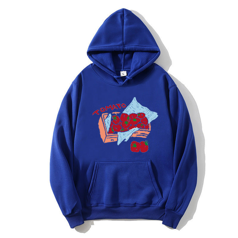 Women's hoodie with creative vegetable motif Chic & Stil