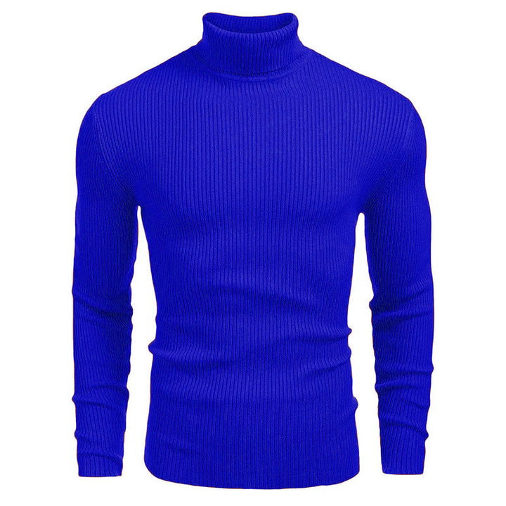 Men's High-Quality Ribbed Turtleneck Sweater Lune London
