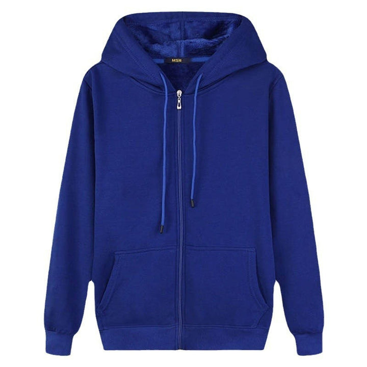 Women's hooded jacket with full zip and practical side pockets Lune London