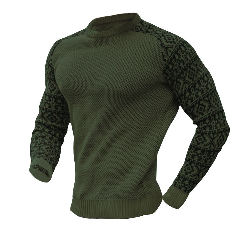 Men's knit sweater with graphic pattern Lune London