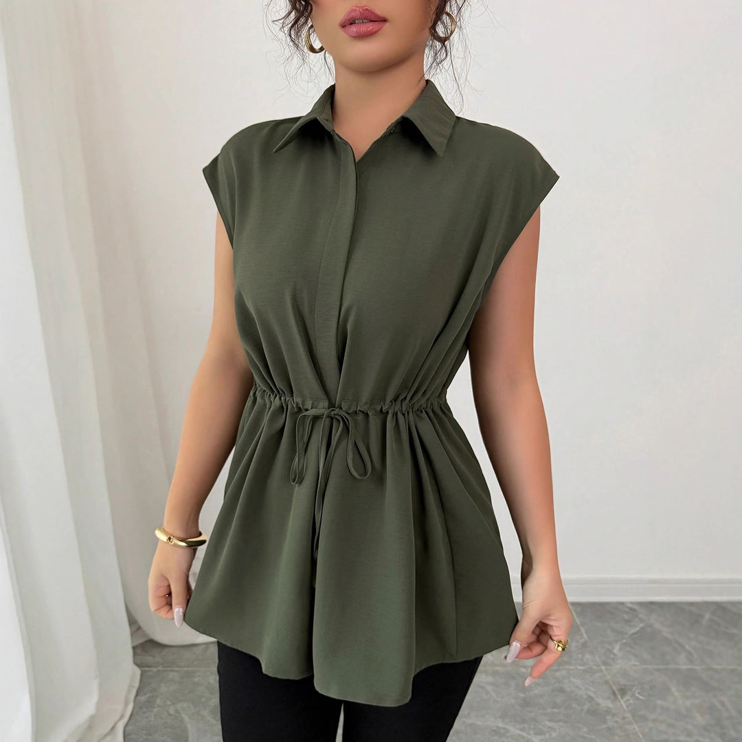 Women casual blouse with tailored cut Lune London
