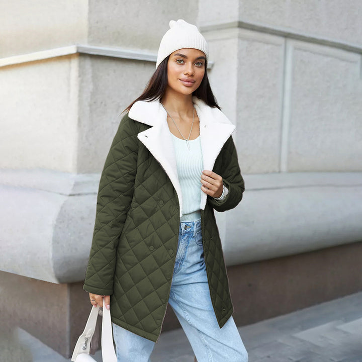 Lune London Women's Quilted Wool Jacket