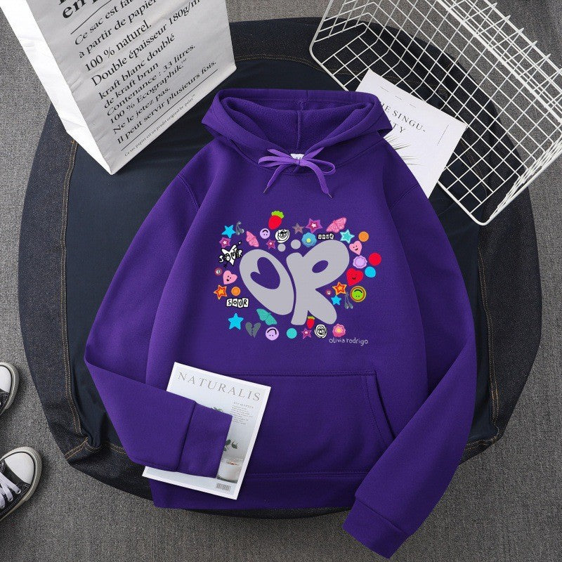 Women's Hoodie with Creative Graphic Design Chic & Stil