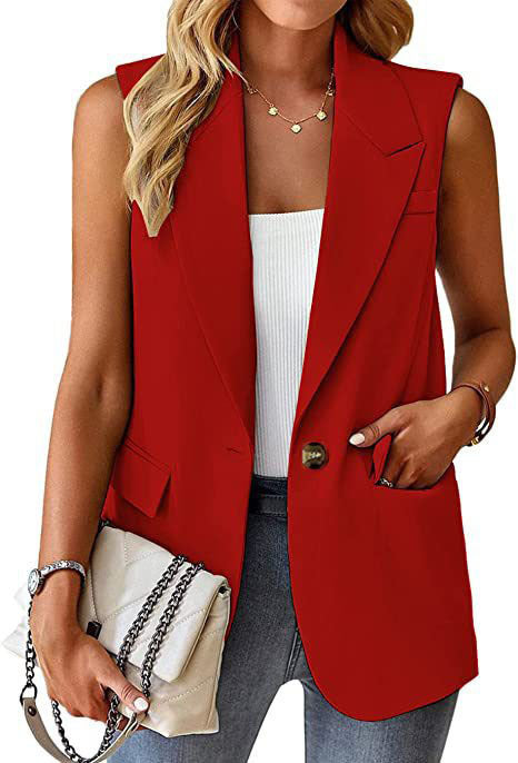 Women Chic Blazer Vest Lune London