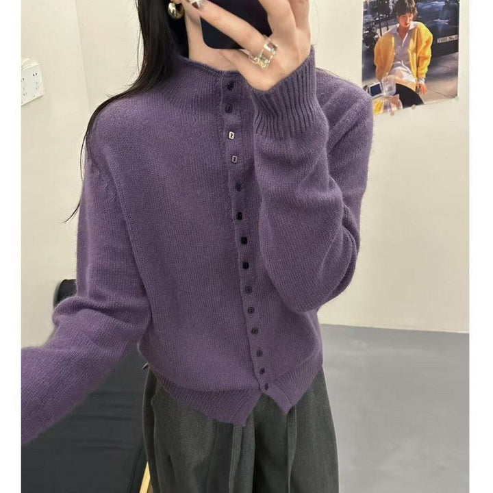 Cardigan en tricot chaud pour femmes Chic & Stil