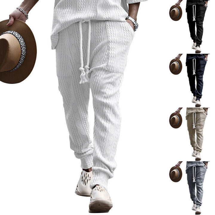 Fashion knit set for men with elastic waistband and durable material Lune London