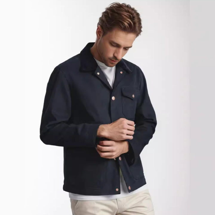 Timeless jacket for men with textured design Lune London