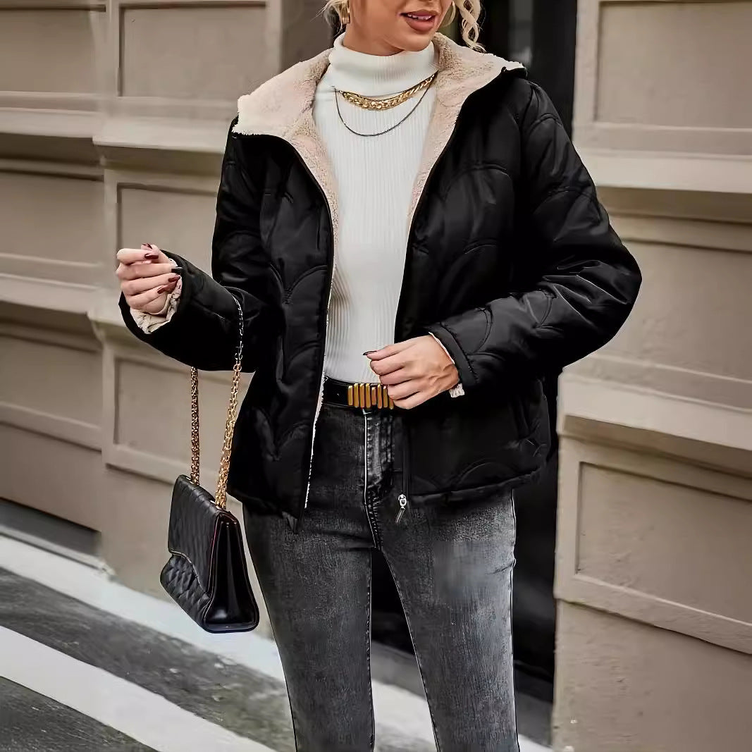 Women's winter coat space-saving and warm Lune London