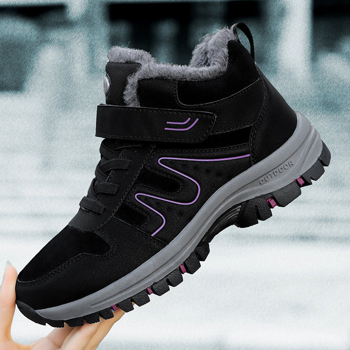 Women Winter Hiking Boots with Non-Slip Sole and Insulated Lining Lune London