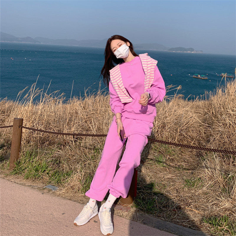 Ensemble de survêtement décontracté pour femme avec hoodie tendance et pantalon de jogging confortable Chic & Stil