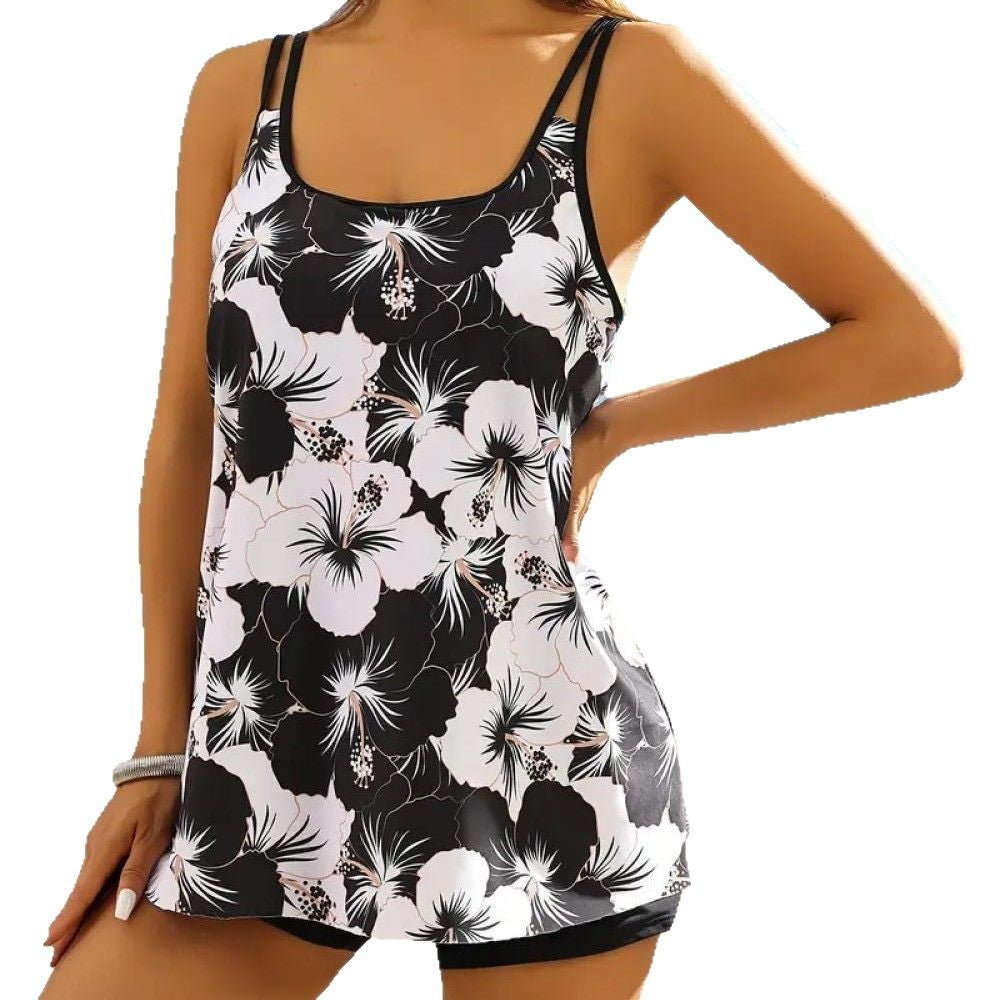 Women's Floral Print Chic and Stylish Swim Tankini