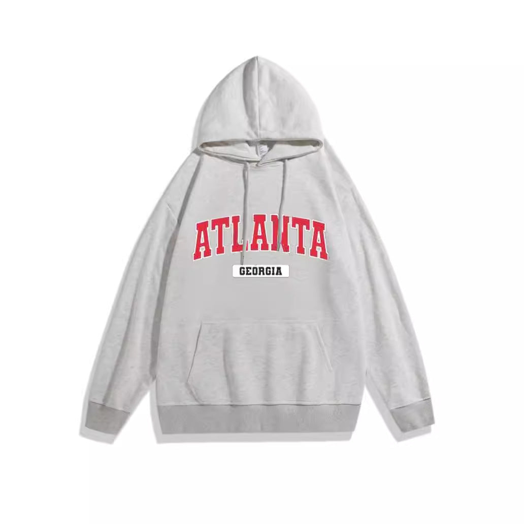 Women's hoodie with stylish Atlanta print Chic & Stil