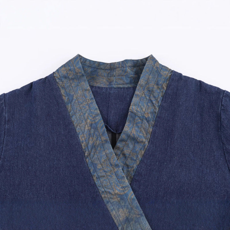 Veste élégante pour femmes en combiné de style asiatique avec détails de kimono Lune London