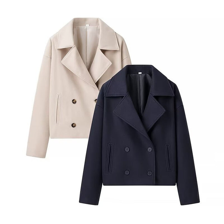 Ladies Lune London Double-Breasted Wool Jacket