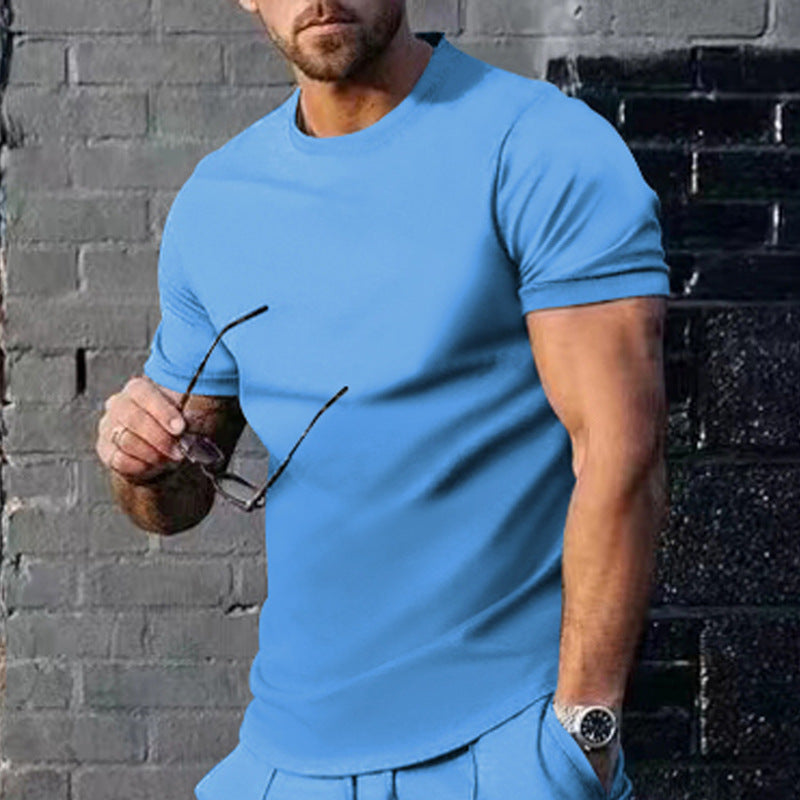 Premium men's short sleeve breathable cotton top Lune London