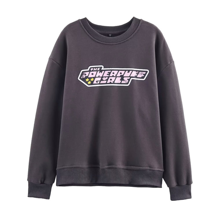 Ladies casual sweatshirt with unique graphic design Lune London