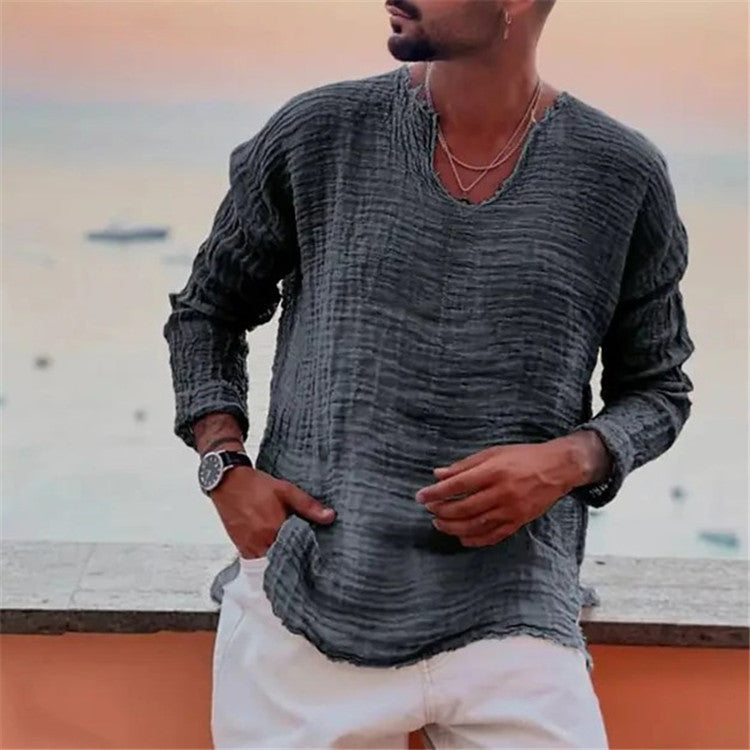 Casual linen shirt for men Lune London