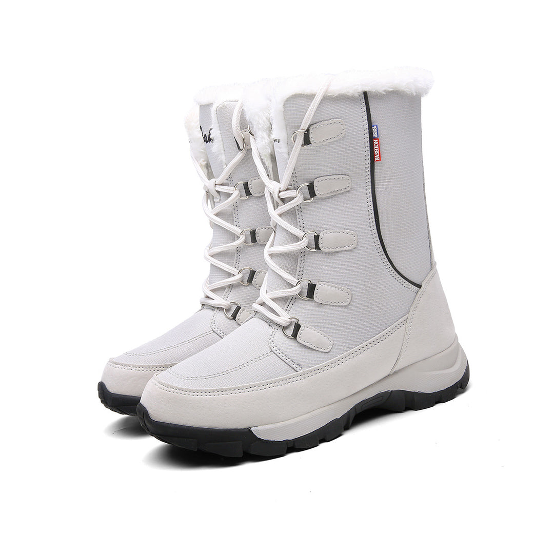 Insulated winter boots for women with slip-resistant sole and soft inner lining Lune London