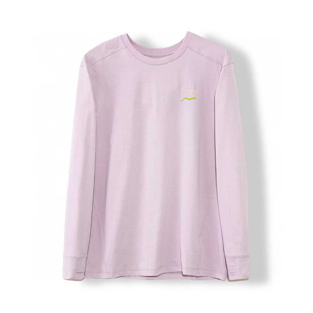 Chemise sportive à manches longues pour femmes avec une structure de tissu innovante Chic & Stil