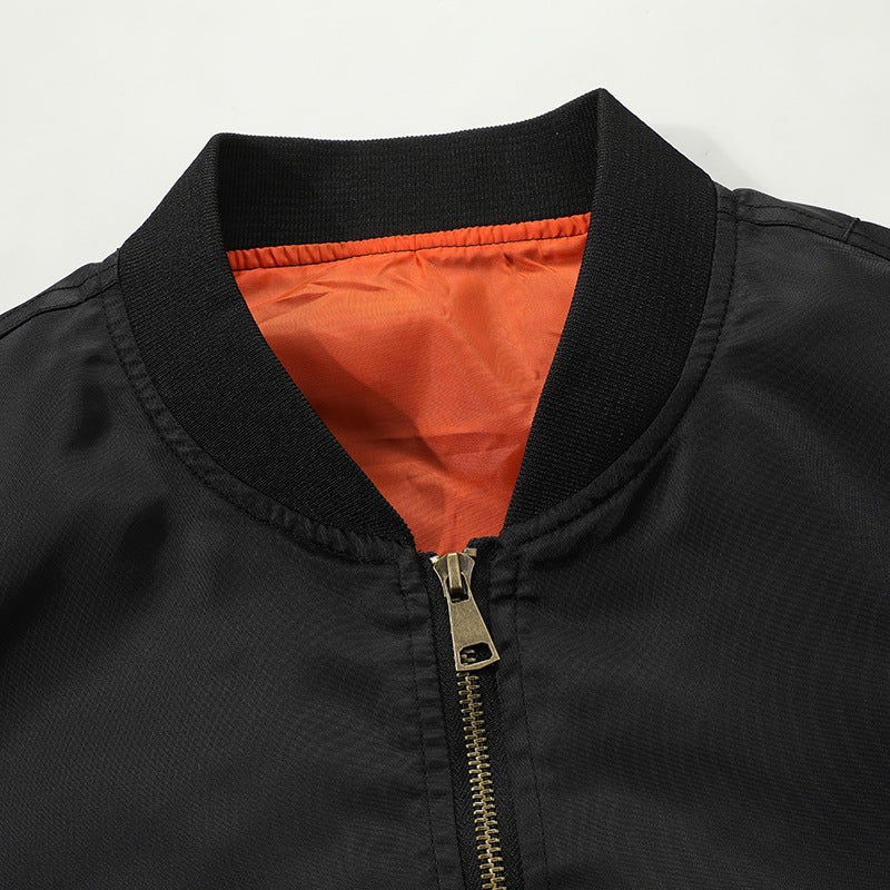 Modern bomber jacket for men with functional pockets Lune London