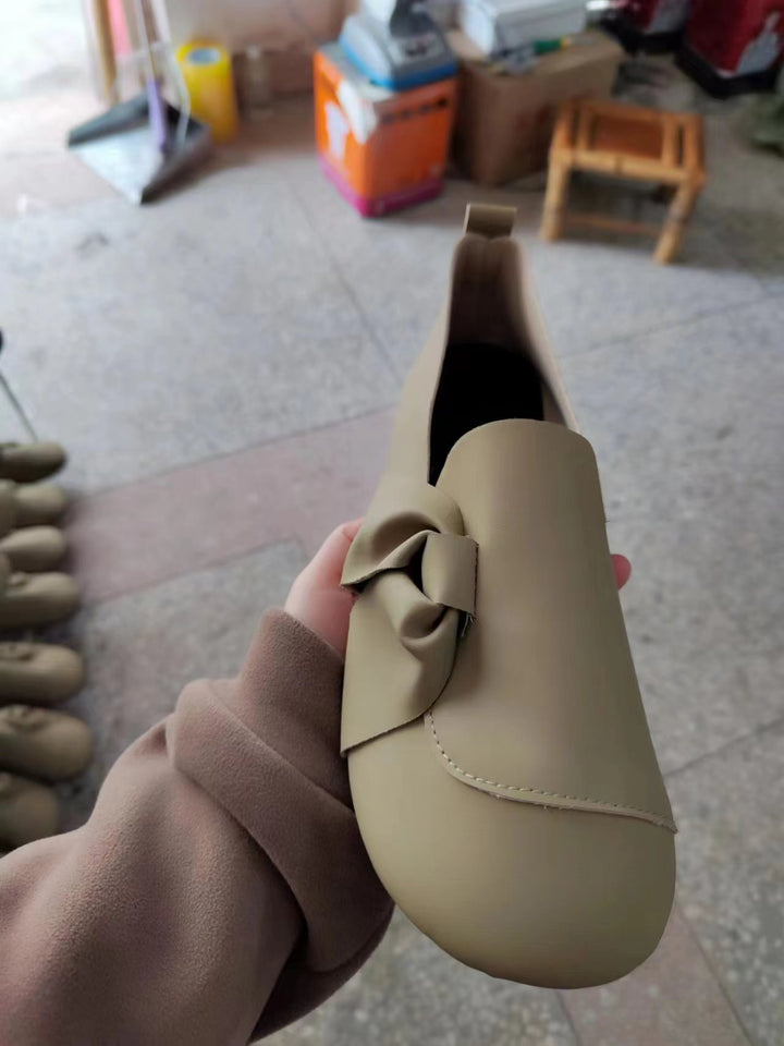 Women Chic Slippers with Bow Detail Lune London