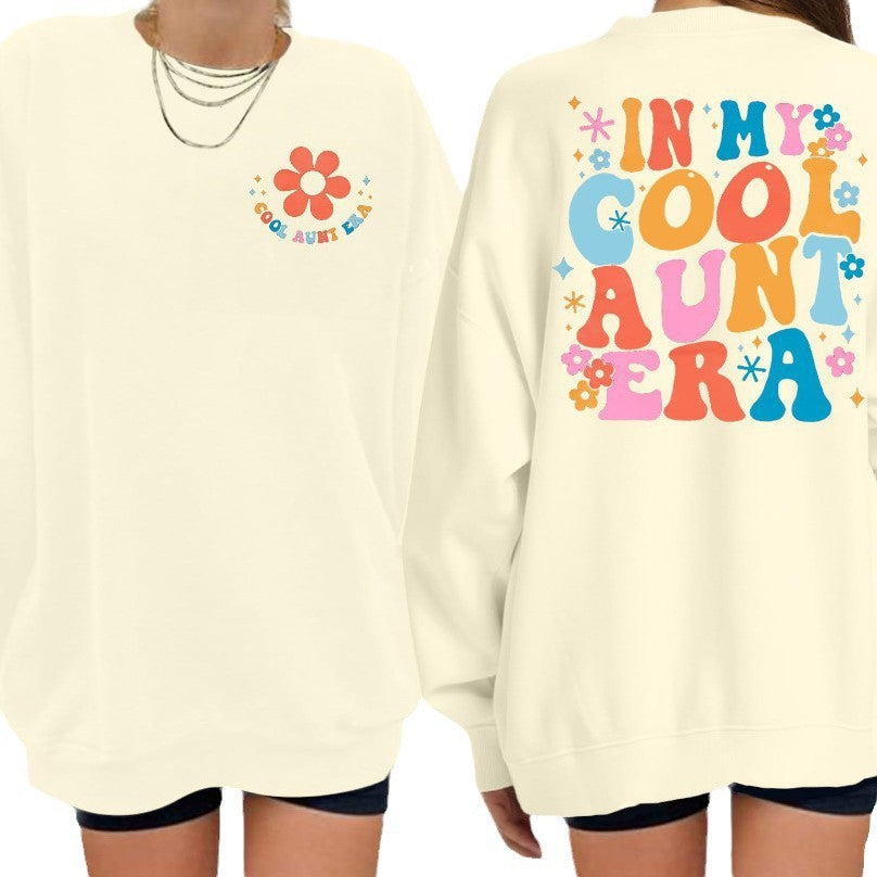Sweatshirt pour femmes avec imprimé floral moderne et coupe décontractée Chic & Stil