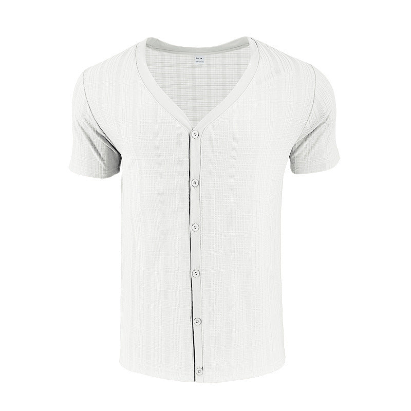 Short sleeve shirt for men with structured design Lune London
