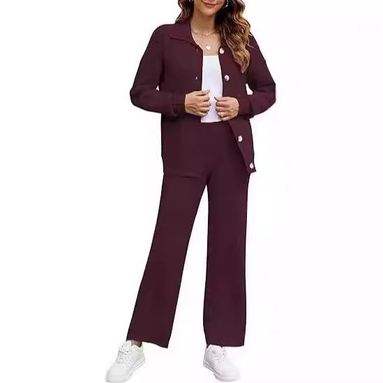 Ensemble de loungewear en tricot pour dames Lune London