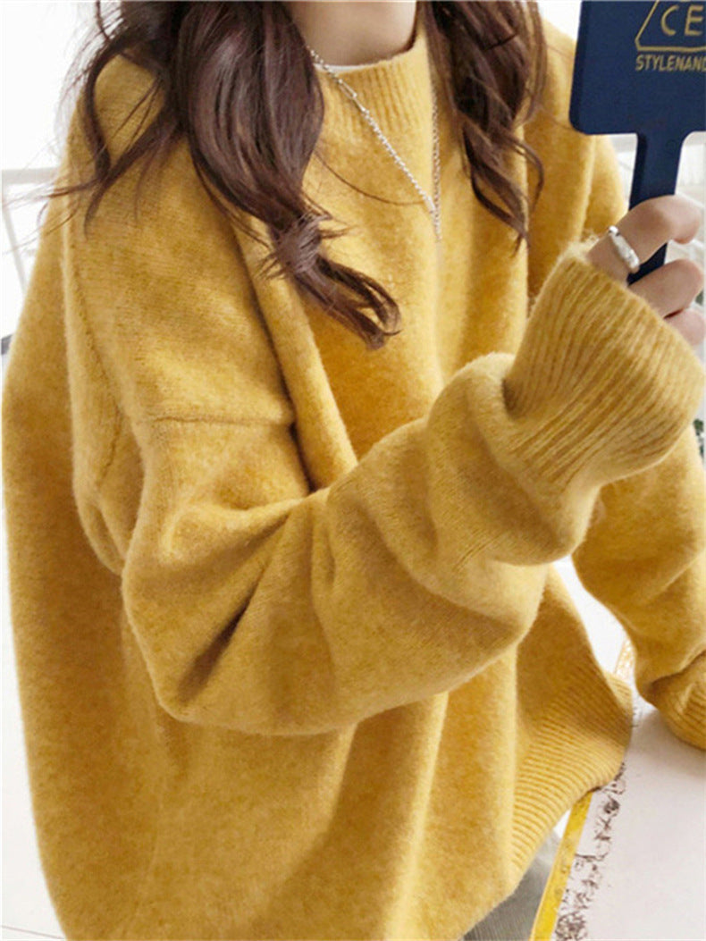 Oversized knitted pullover for women with a soft material and a relaxed fit Lune London