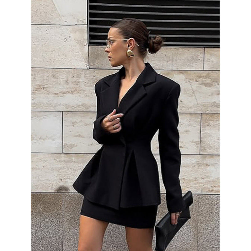 Ladies Blazer Oversized Stylish Lune London