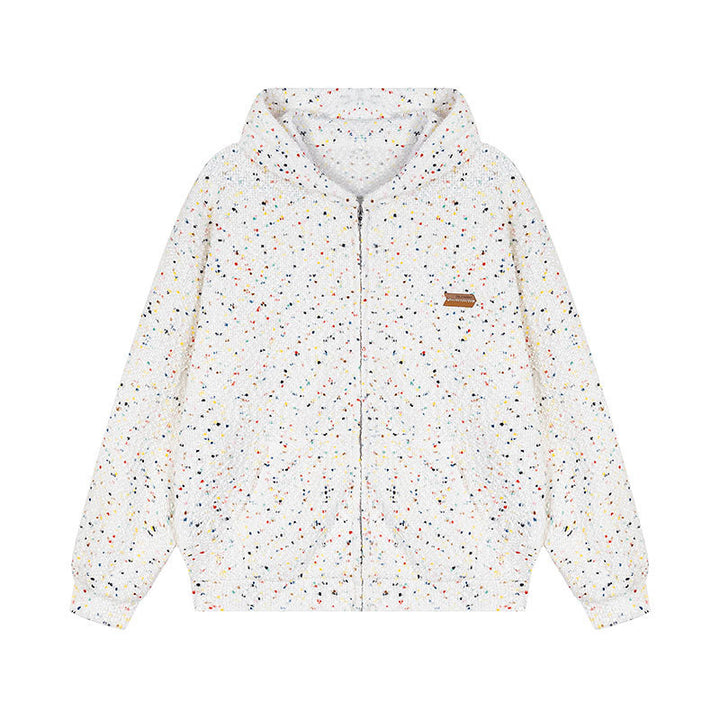 Quilted jacket for women with convenient zip and side pockets Lune London