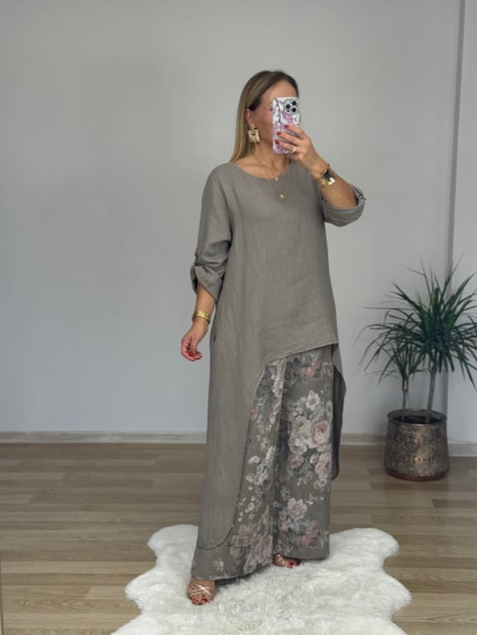 Casual linen tunic for women Lune London