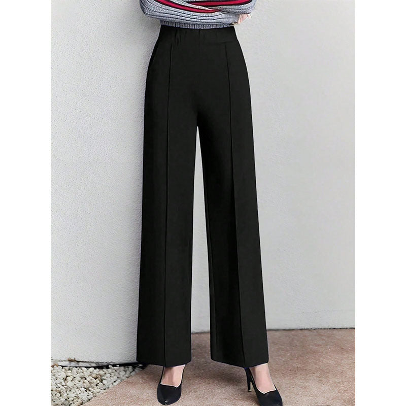 Elegant ladies' culotte with high waistband and side pockets Lune London